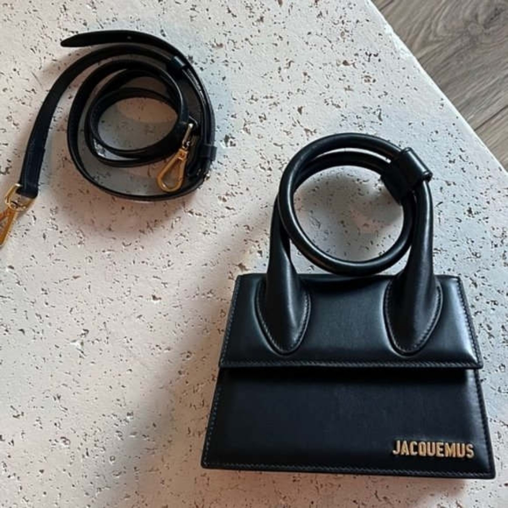 JACQUEMUS Le Chiquito Noeud Black